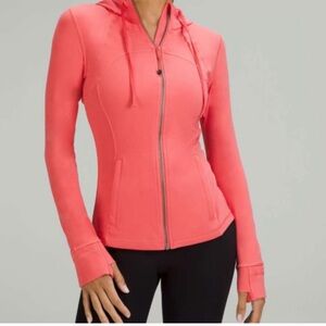Lululemon Define Jacket Zip-Up Hoodie pale raspberry size 6